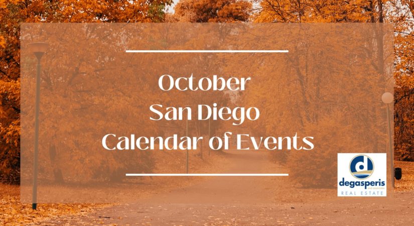 Karen DeGasperis October San Diego Calendar of Events 2023